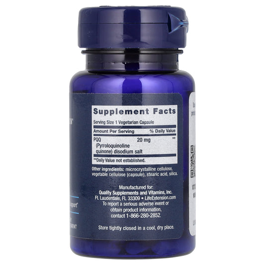 PQQ, Life Extension