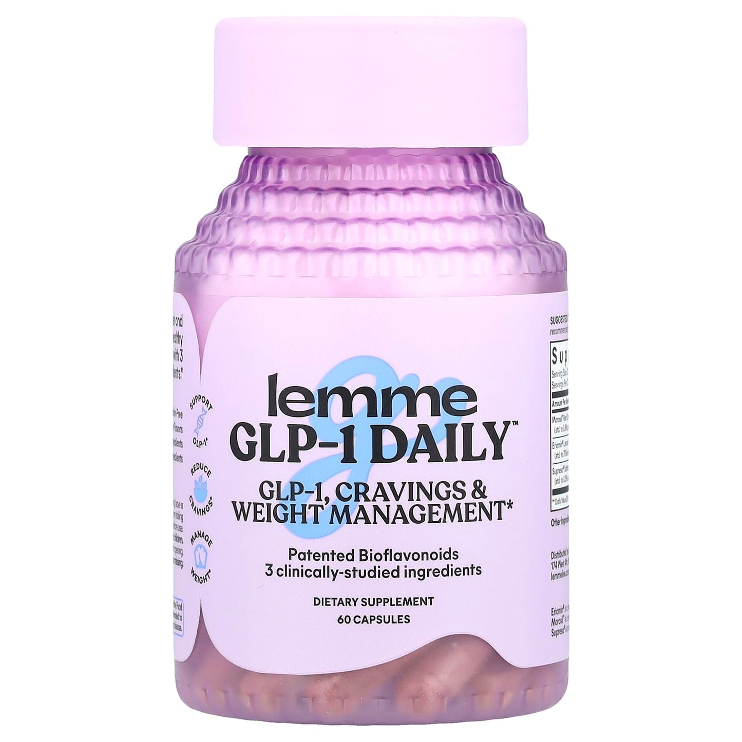 Lemme GLP-1 Daily, Weight Management, Cravings & Fat Burner