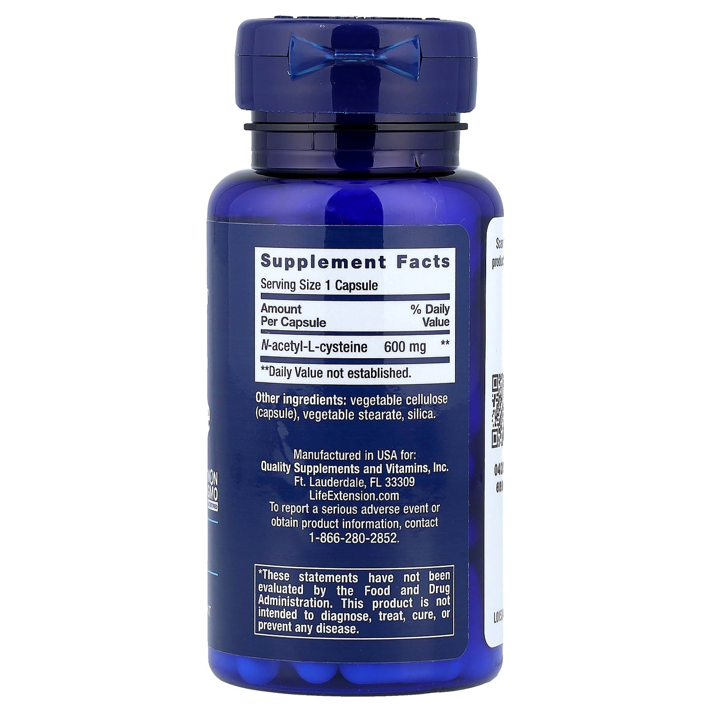 N-Acetyl-L-Cysteine, Life Extension