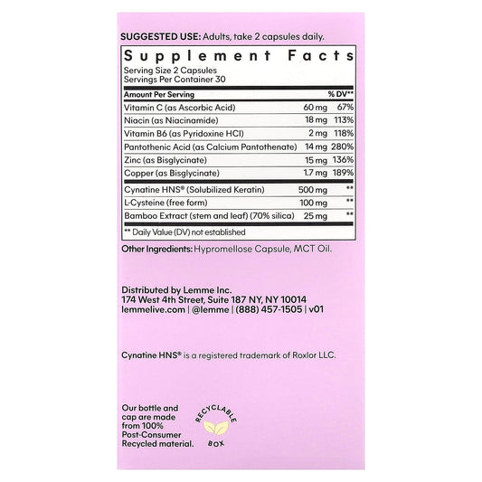 Lemme Grow, Hair Growth & Anti-Shedding