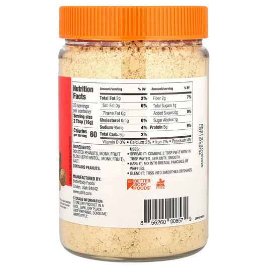 Peanut Butter Powder, No Sugar Added, PB Fit