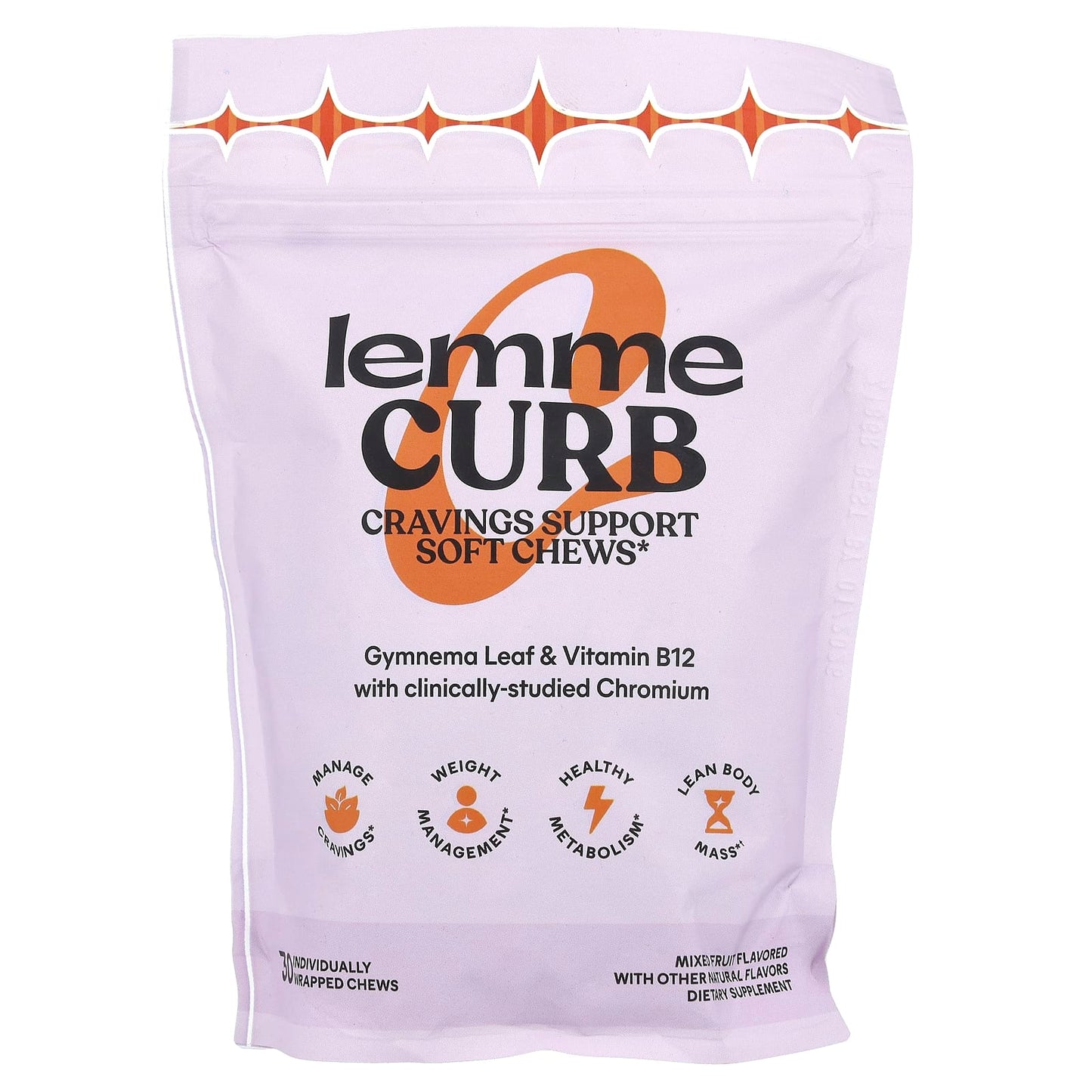 Lemme Curb, Cravings Support Chews, Mixed Fruit