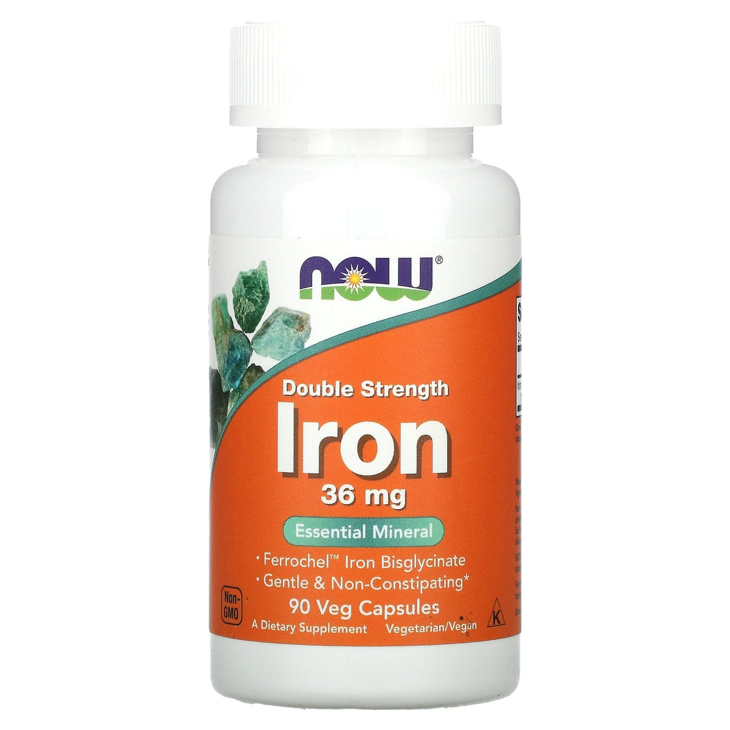 Iron, Double Strength, NOW Foods