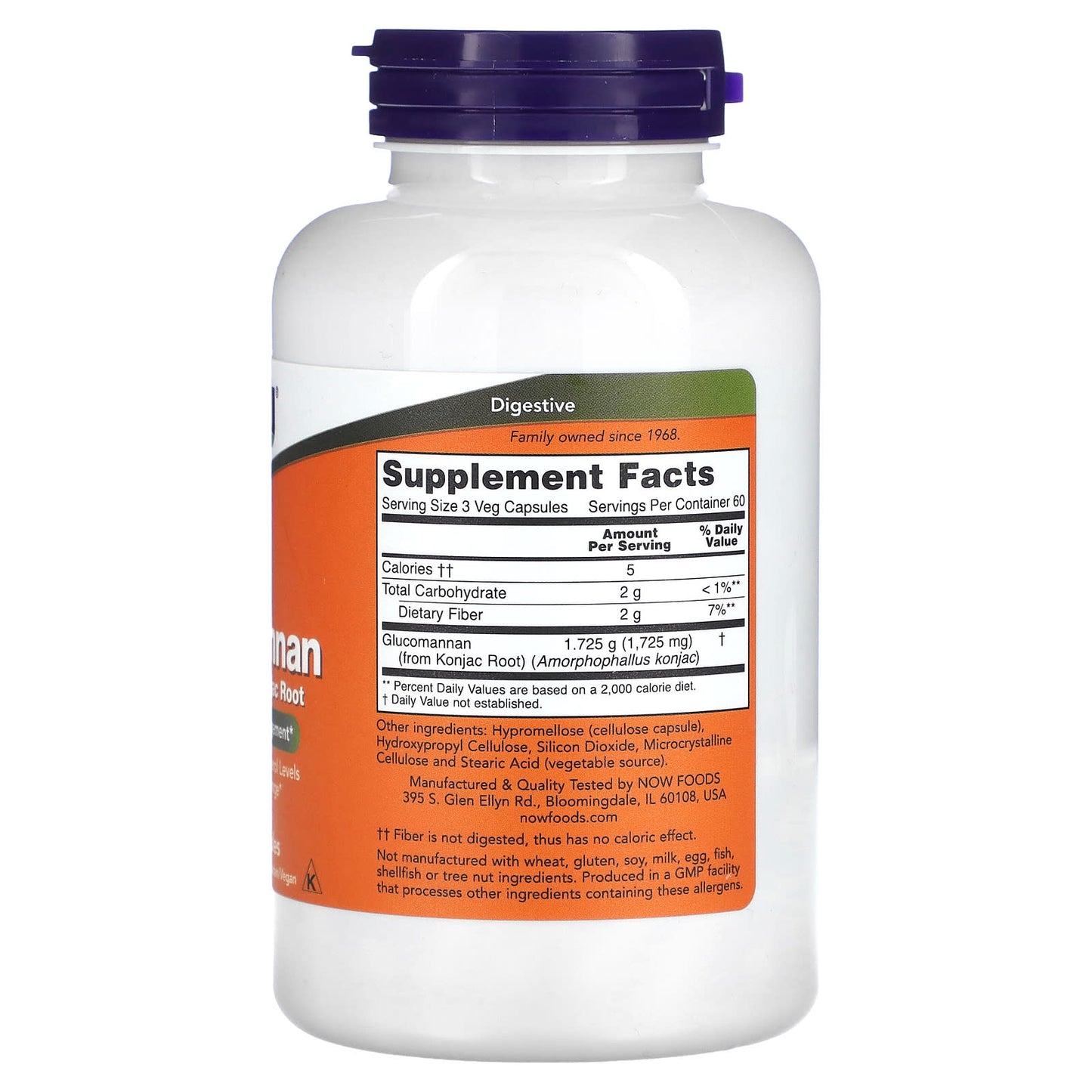 Glucomannan, NowFoods