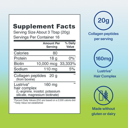 Hair Complex, Unflavored, Vital Proteins