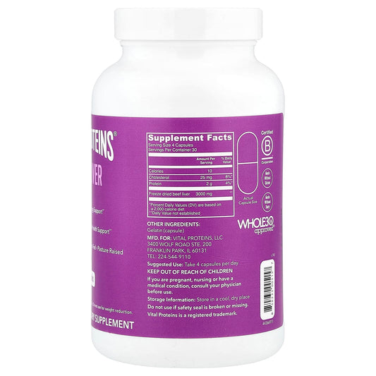 Beef Liver, Vital Proteins