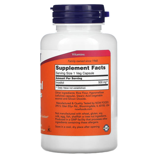 Inositol Capsules, NOW Foods