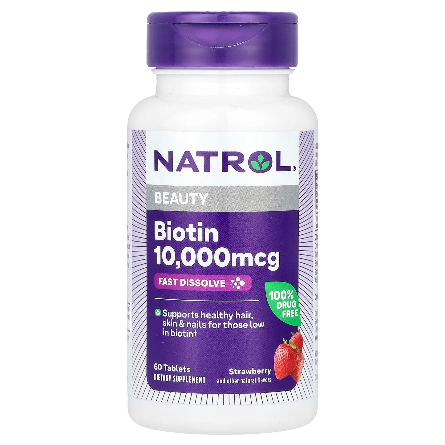 Biotin Beauty, Fast Dissolve Tablets, Natrol