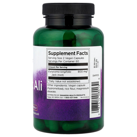 Tongkat Ali, Swanson