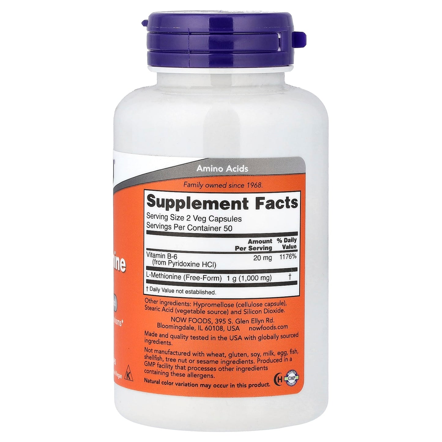 L-Methionine, NowFoods
