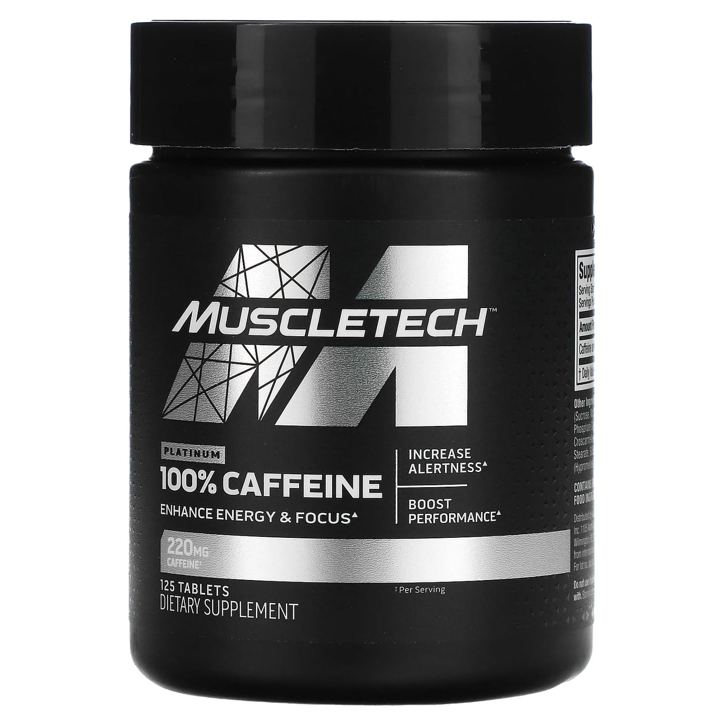 Platinum 100% Caffeine, MuscleTech