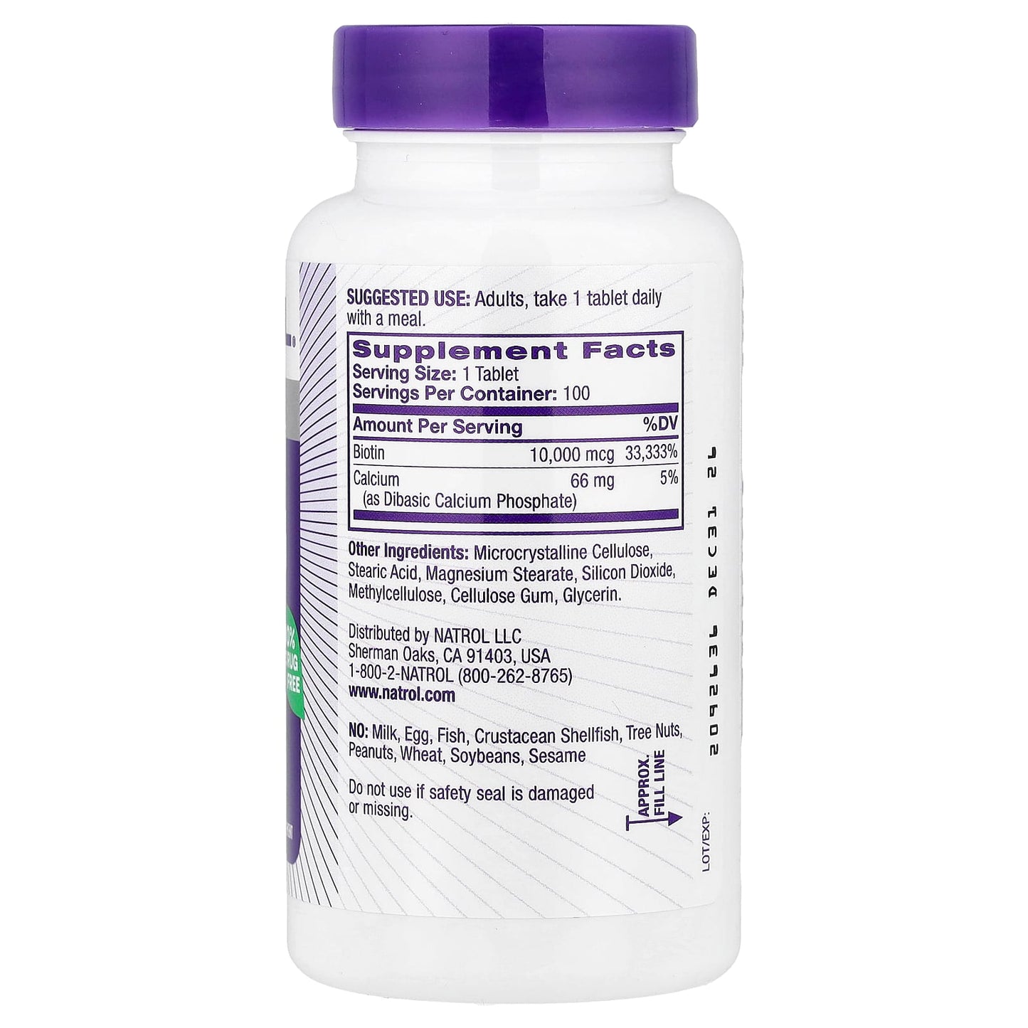 Biotin, Natrol