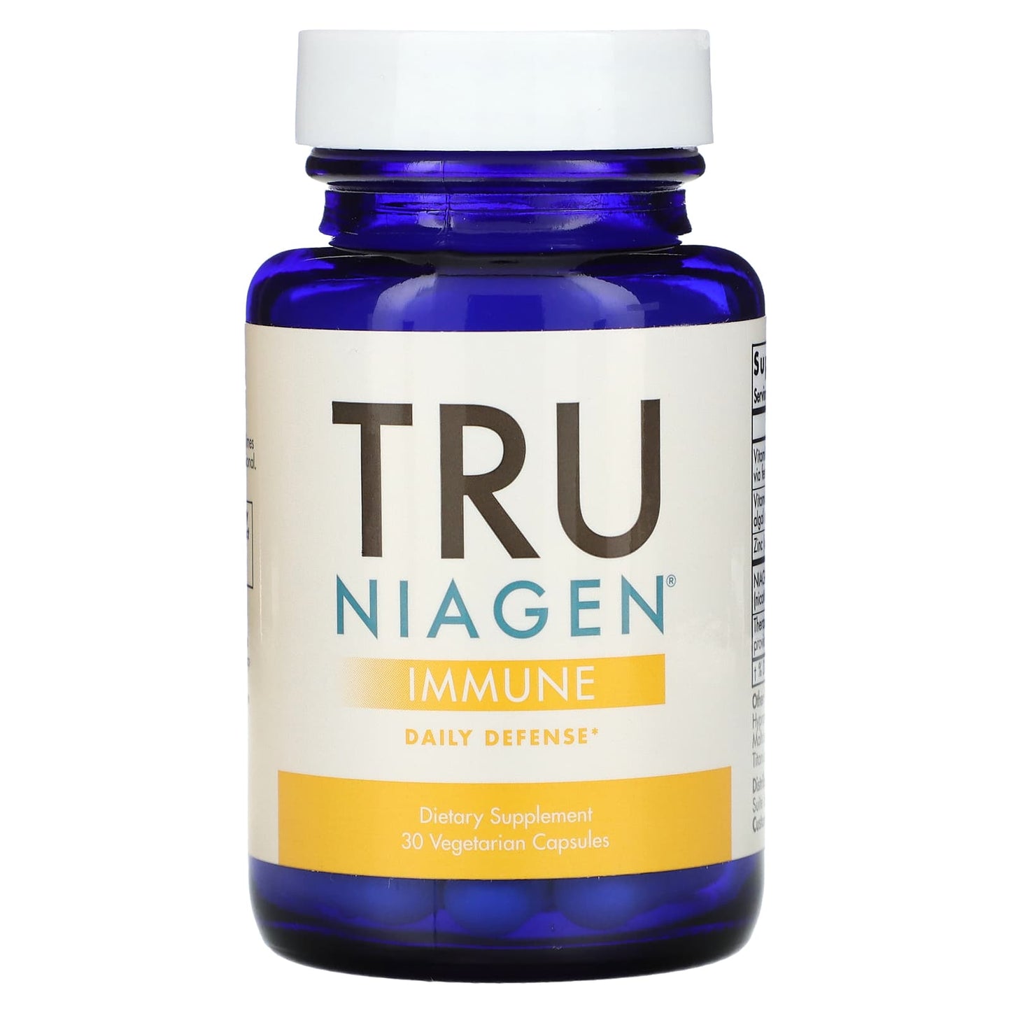 Immune, Daily Defense, Tru Niagen