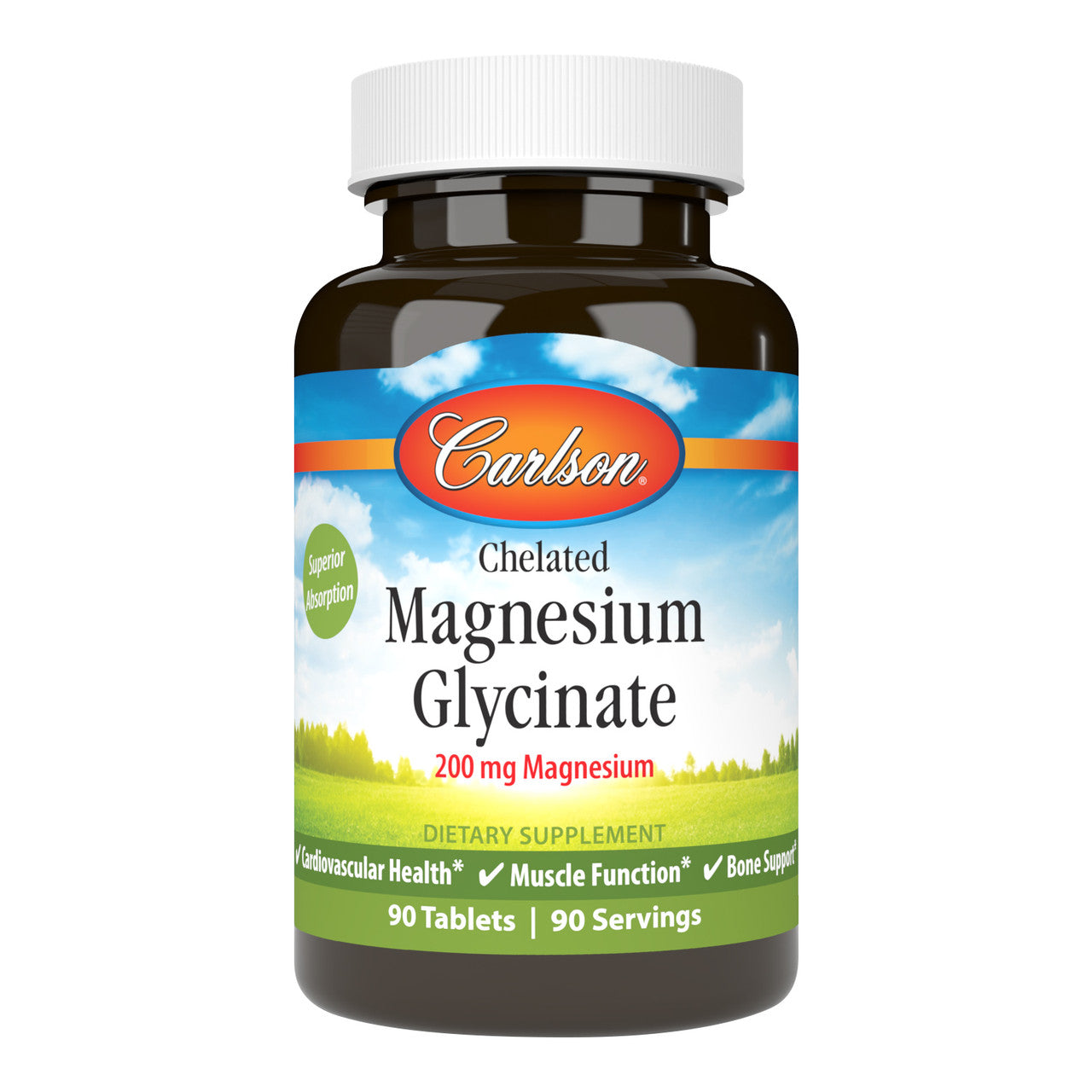 Chelated Magnesium Glycinate, Carlson
