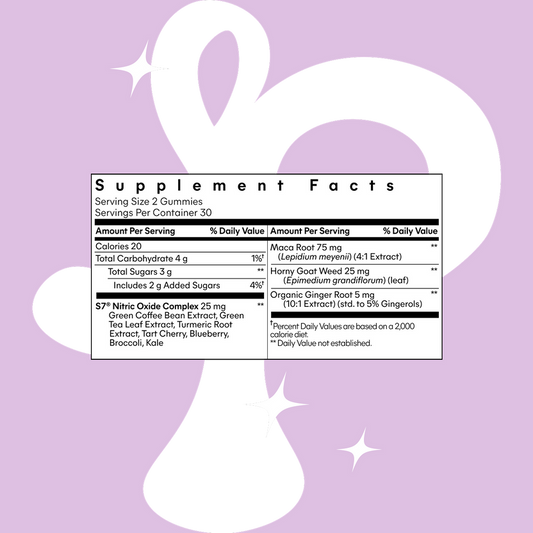 Lemme Play, Daily Intimacy Gummies, Cherry