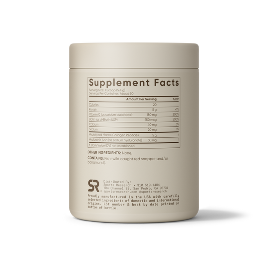 Marine Collagen Complex, Sports Research