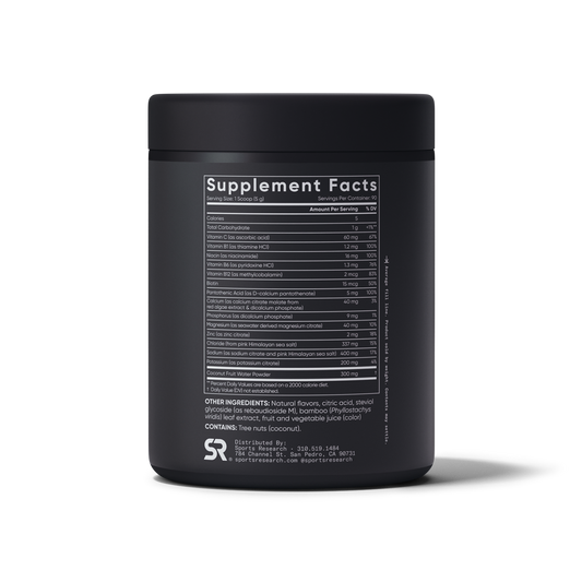 Hydrate Electrolytes, Sports Research