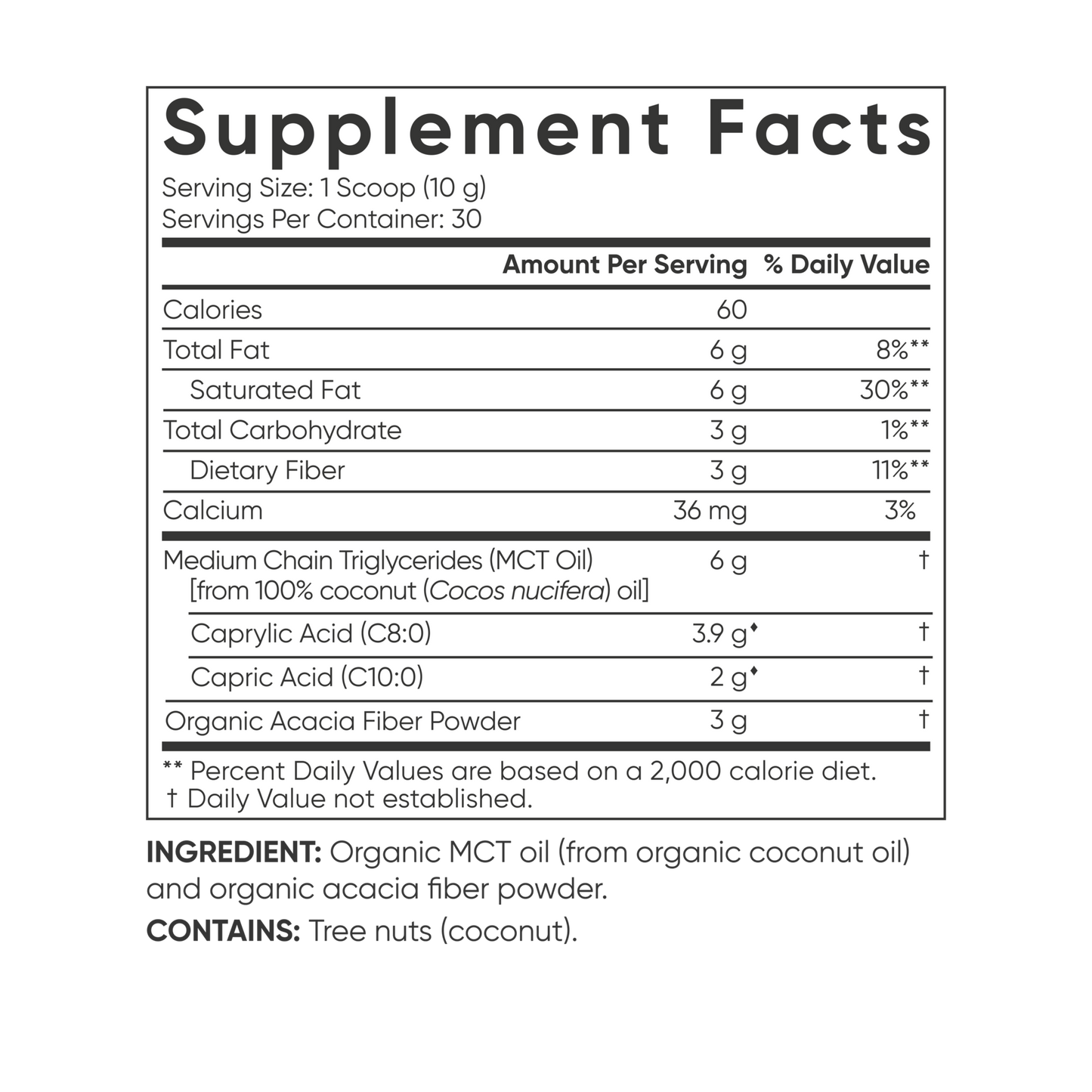 Organic MCT Oil Powder, Sports Research