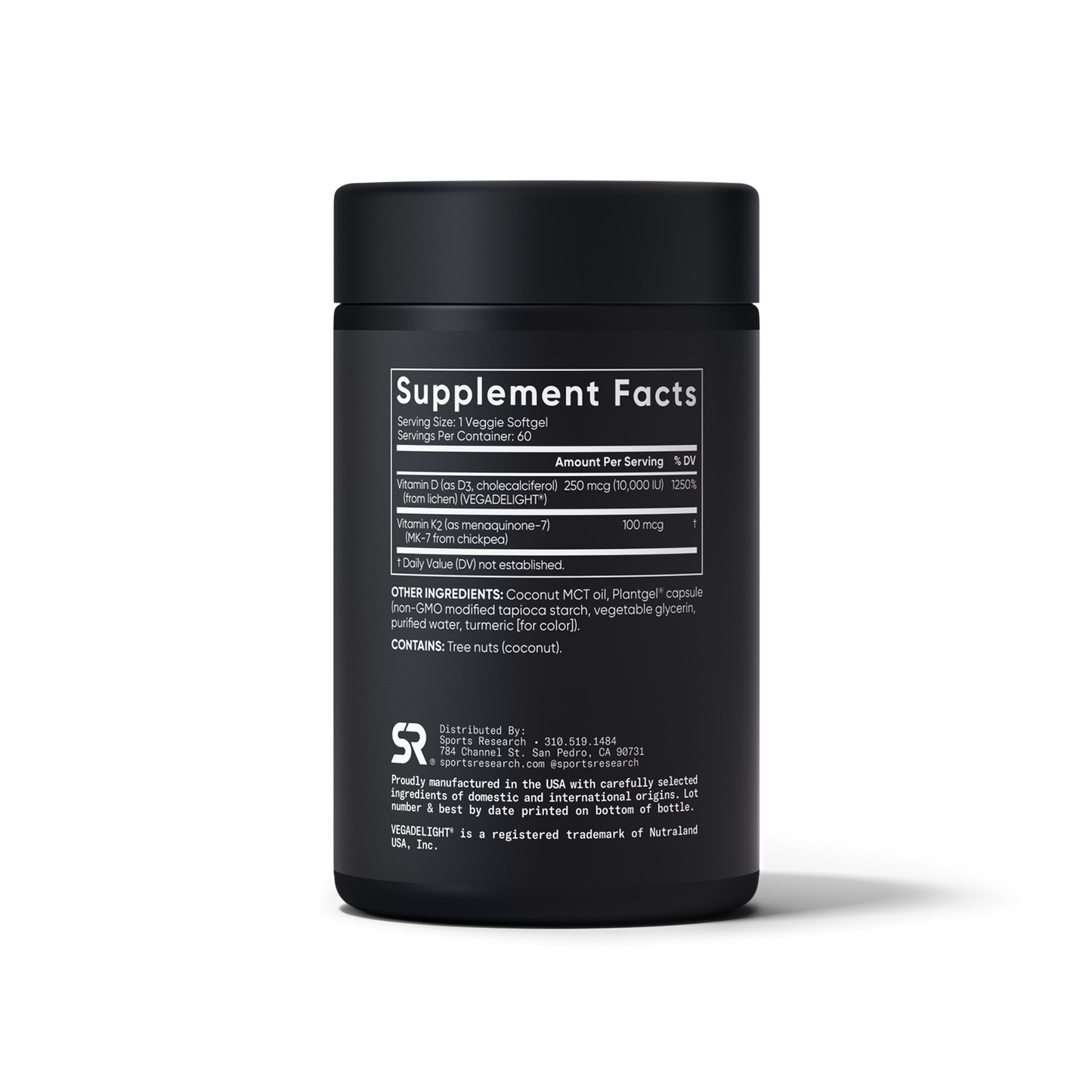 D3 + K2, Plant Based, Sports Research