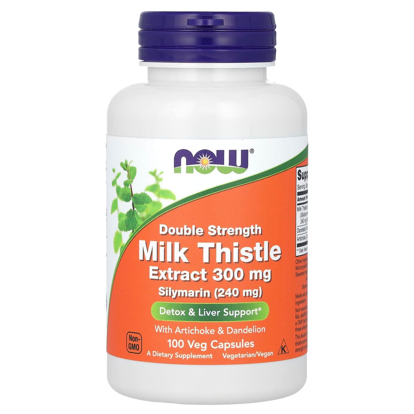 Milk Thistle Extract, Double Strength, NOW Foods