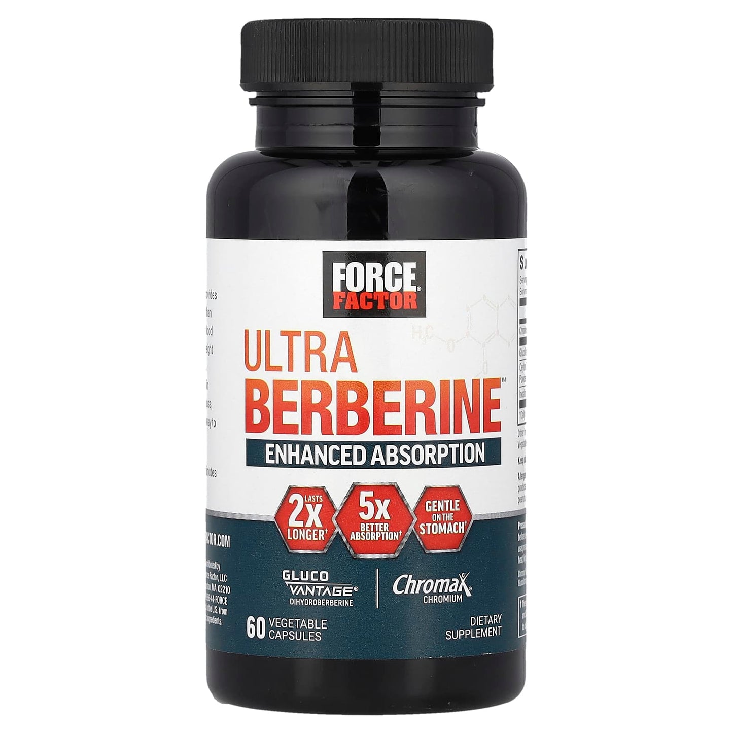 Ultra Berberine, Force Factor