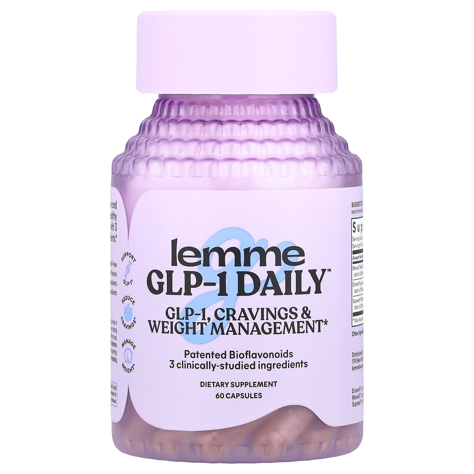Lemme GLP-1 Daily, Weight Management, Cravings & Fat Burner Longevity Shoppe Lemme GLP-1 Daily, Weight Management, Cravings & Fat Burner Longevity Shoppe