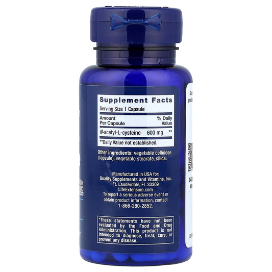 N-Acetyl-L-Cysteine, Life Extension