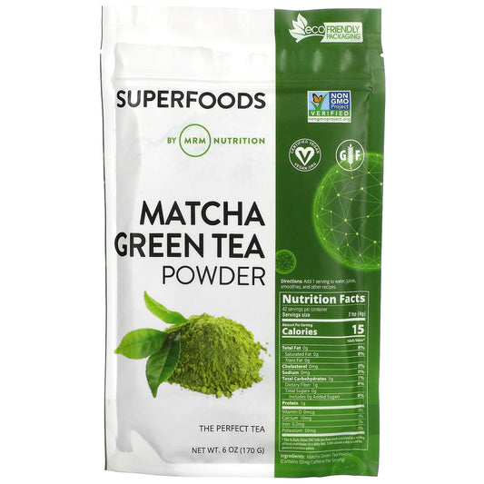 Matcha Green Tea Powder, MRM Nutrition
