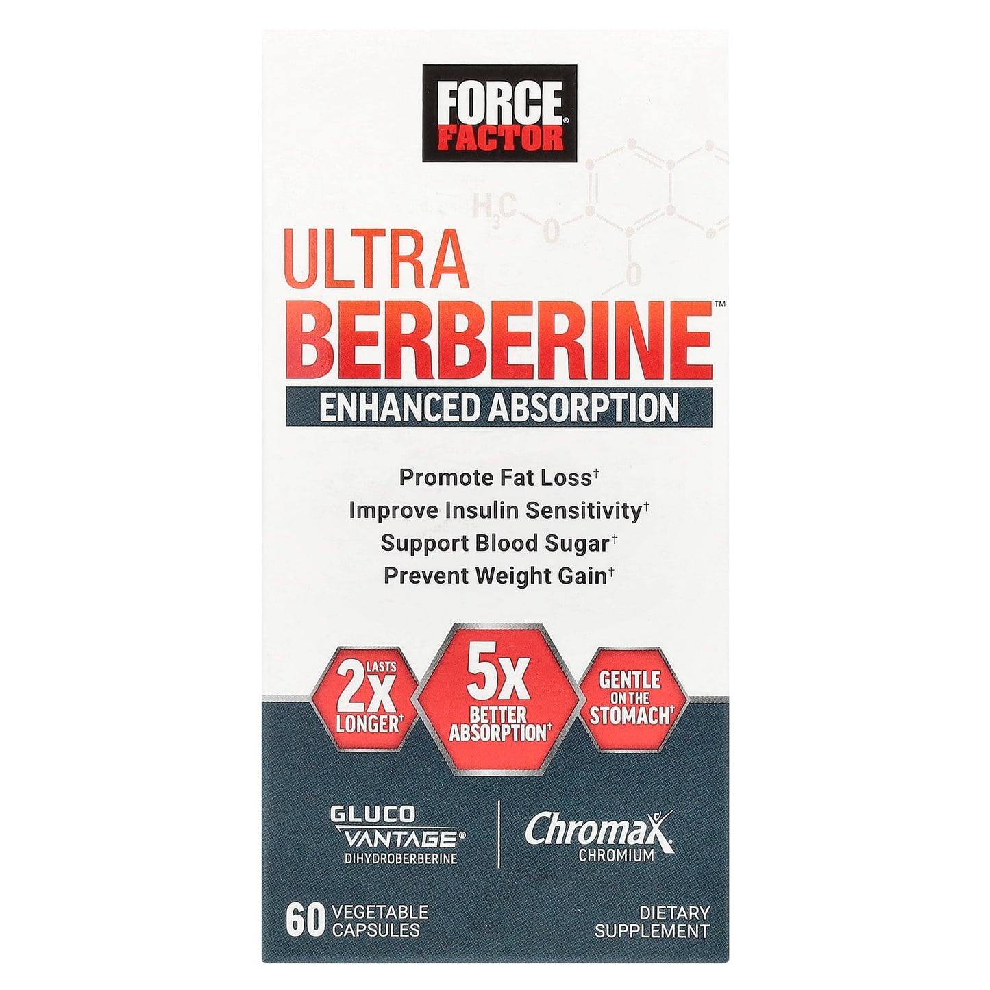 Ultra Berberine, Force Factor