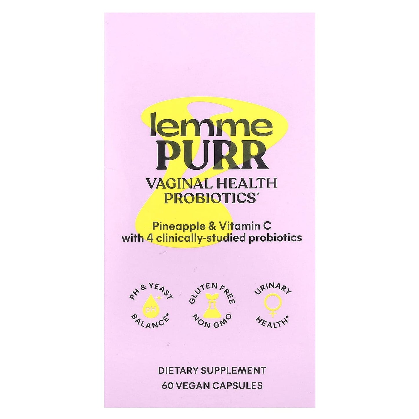 Lemme Purr, Vaginal Health Probiotics
