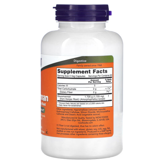 Glucomannan, NowFoods
