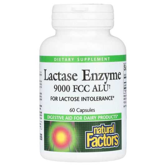 Lactase Enzyme, Natural Factors