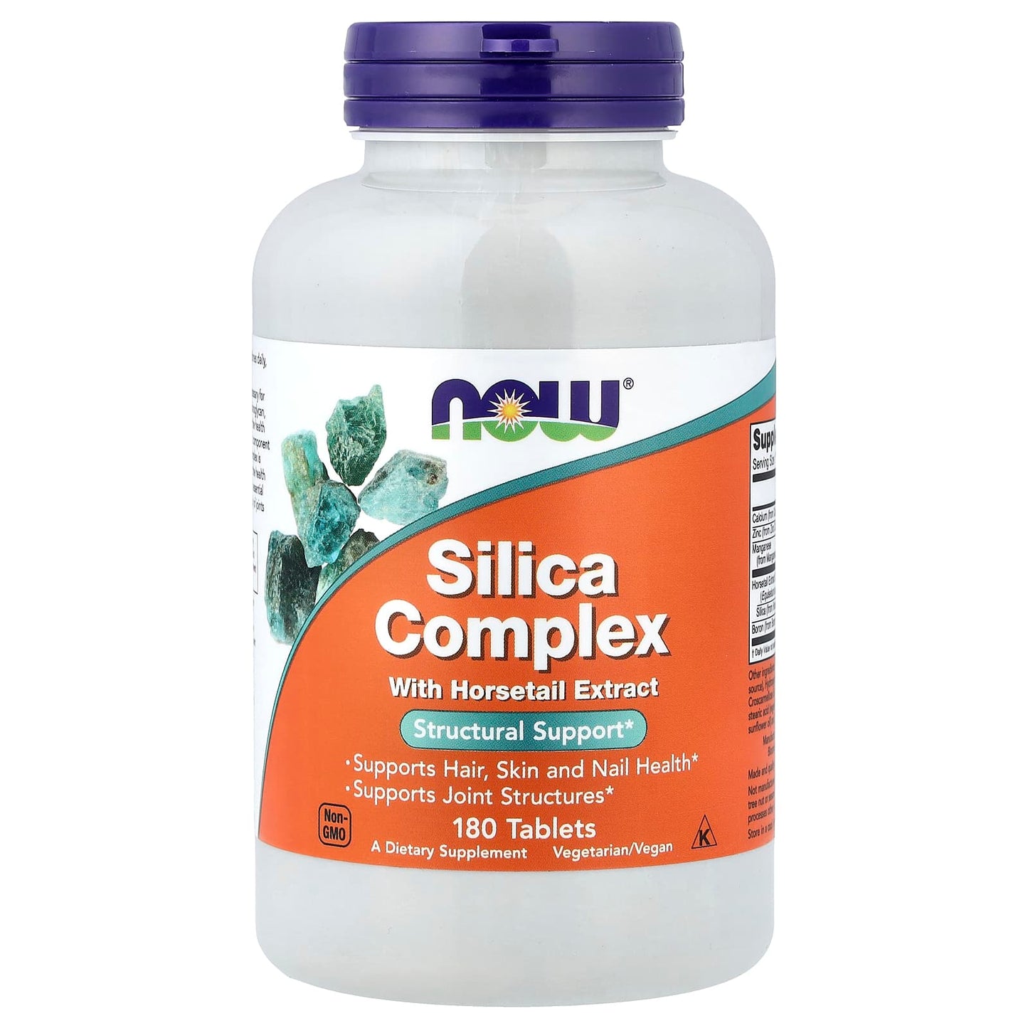 Silica Complex with Horsetail Extract, NowFoods