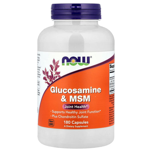 Glucosamine & MSM, NOW Foods