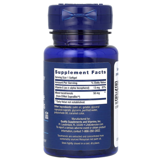 Super Absorbable Tocotrienols, Life Extension