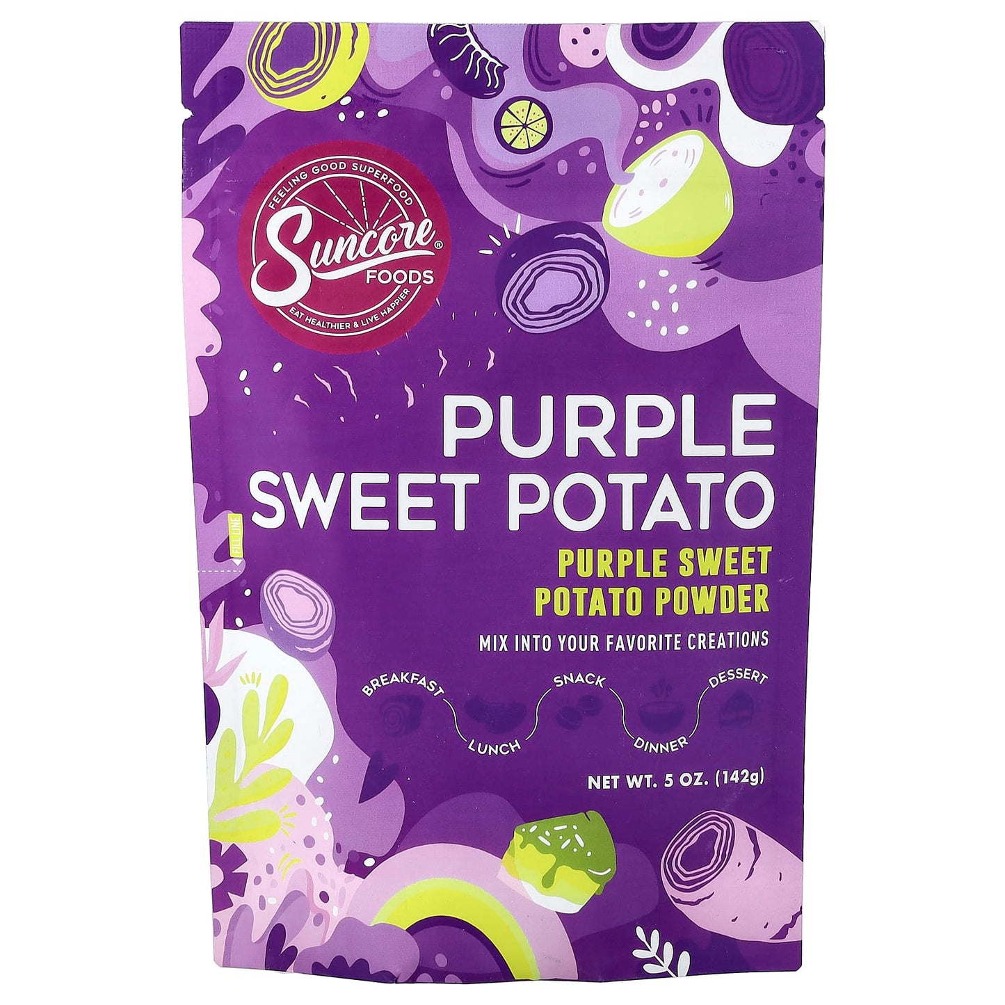 Purple Sweet Potato, Supercolor Powder, Suncore Foods