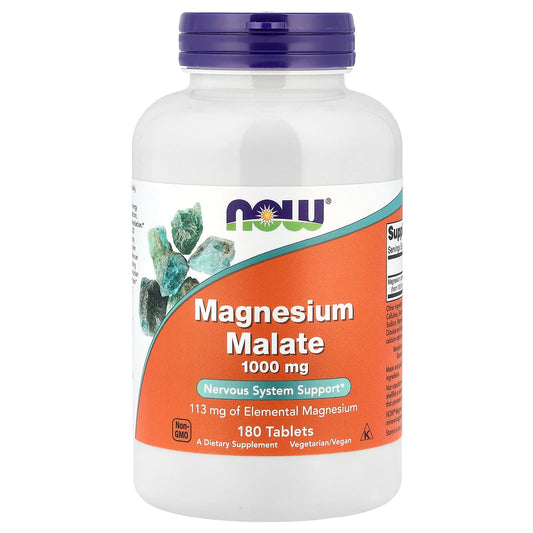 Magnesium Malate, NOW Foods