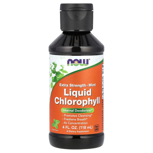 NOW Foods, Liquid Chlorophyll, Extra Strength, Mint