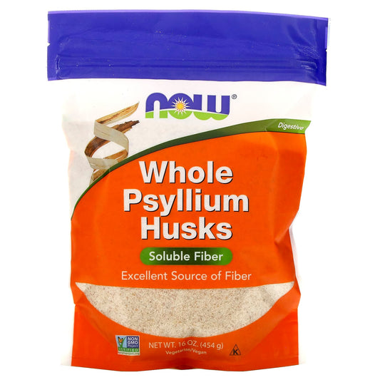 Whole Psyllium Husks, NOW Foods