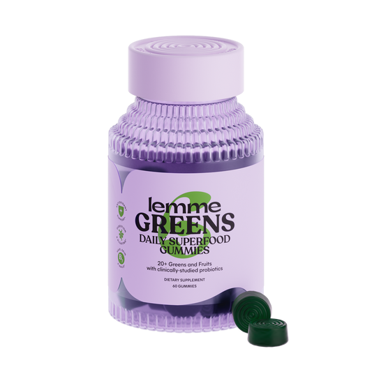 Lemme Greens, Daily Superfood Gummies, Berries & Greens