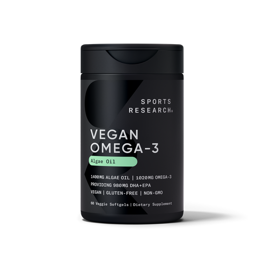 Vegan Omega-3 from Algae Oil, Sports Research